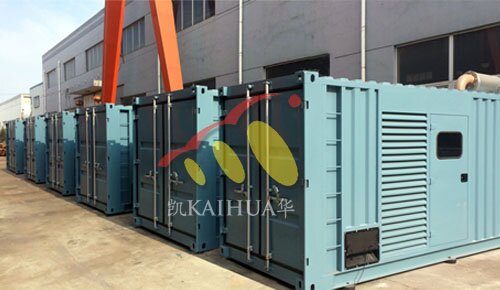 大洋洲客户订购6台400KW康明斯集装箱式发电机组